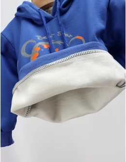 Hanorac Bear Star, albastru