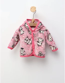 Hanorac Cocolino Pisicute, ciclam