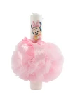 Lumanare botez cu tulle, fundita si imprimeu Minnie Roz 1