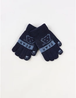 Manusi copii Bear albastru