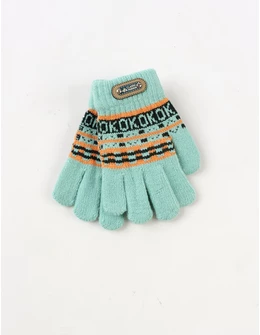 Manusi copii OKOKOK verde