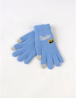 Manusi copii Smilei face albastru