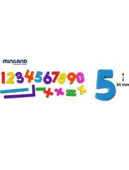 Numere magnetice Miniland 162 buc 2