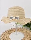 Palarie Cool Girl cu fundita, crem picture - 2