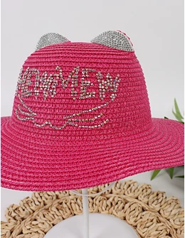 Palarie MewMew model ciclam