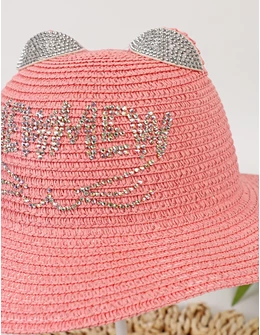 Palarie MewMew model roz