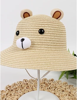 Palarie Tuco Bear, model crem