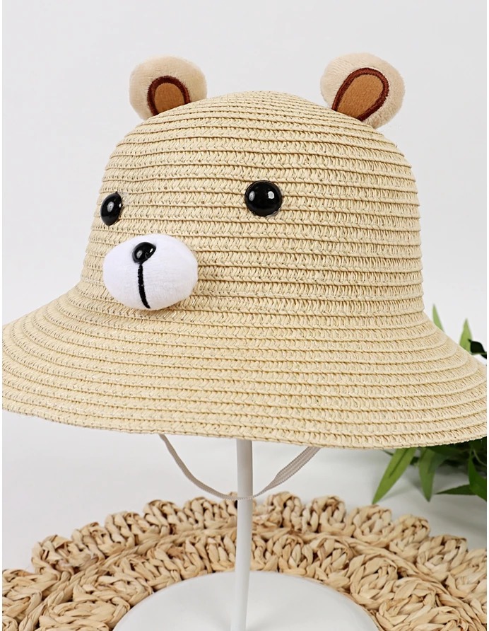 Palarie Tuco Bear, model crem picture - 2