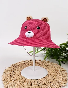 Palarie Tuco Bear, model cu ciclam