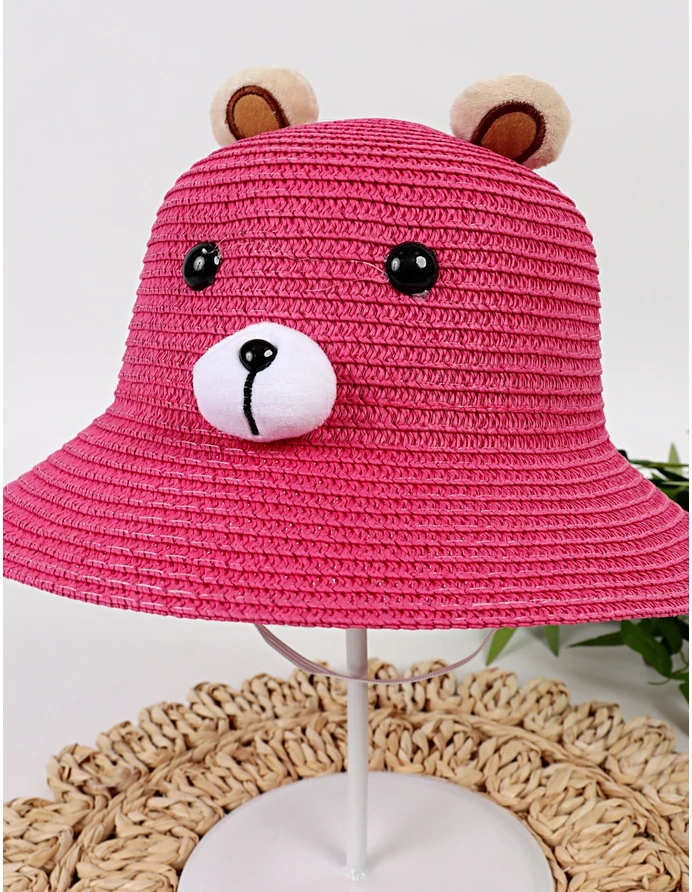 Palarie Tuco Bear, model cu ciclam picture - 2