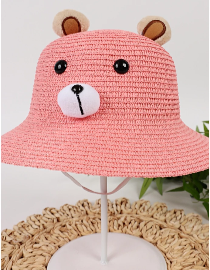 Palarie Tuco Bear, model roz picture - 2