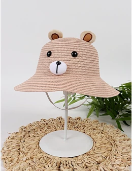 Palarie Tuco Bear, model roz-prafuit