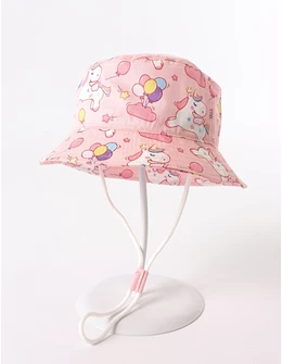 Palarie Unicorn si Baloane, roz