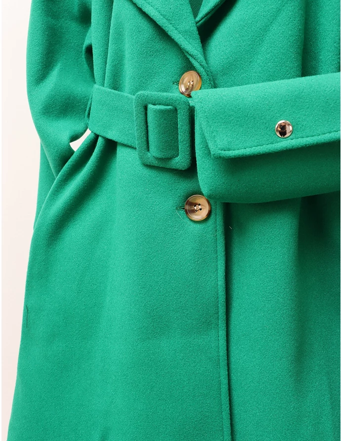 Palton Fashion Way model verde picture - 3