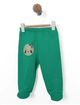 Pantalonasi cu botosei Hey Moon verde