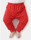 Pantaloni bebe, cu ancore, model rosu picture - 1