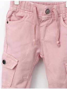 Pantaloni cargo Costina roz 2