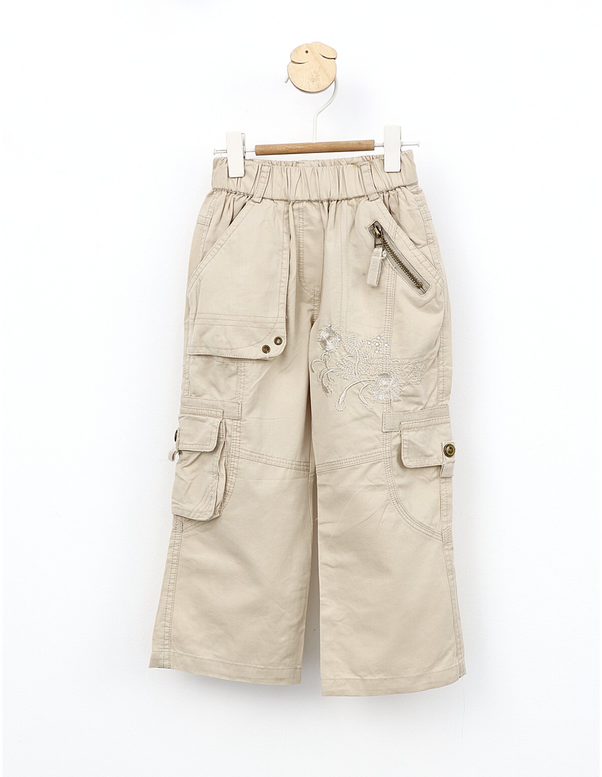 Pantaloni cargo Irina bej