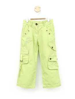 Pantaloni cargo Lena verde 140 (9-10 ani)