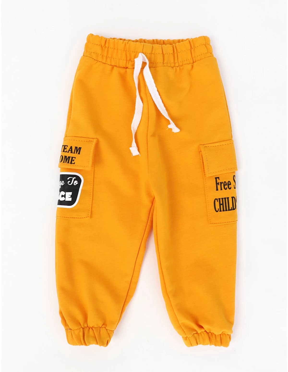 Pantaloni Cool Team model galben
