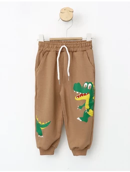 Pantaloni Crocodilul Dundee bej 1