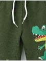 Pantaloni Crocodilul Dundee verde 2