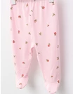 Pantaloni cu botosei Ace Trase Lalele, roz picture - 2