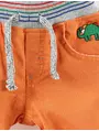 Pantaloni de blug dino boys portocaliu 2