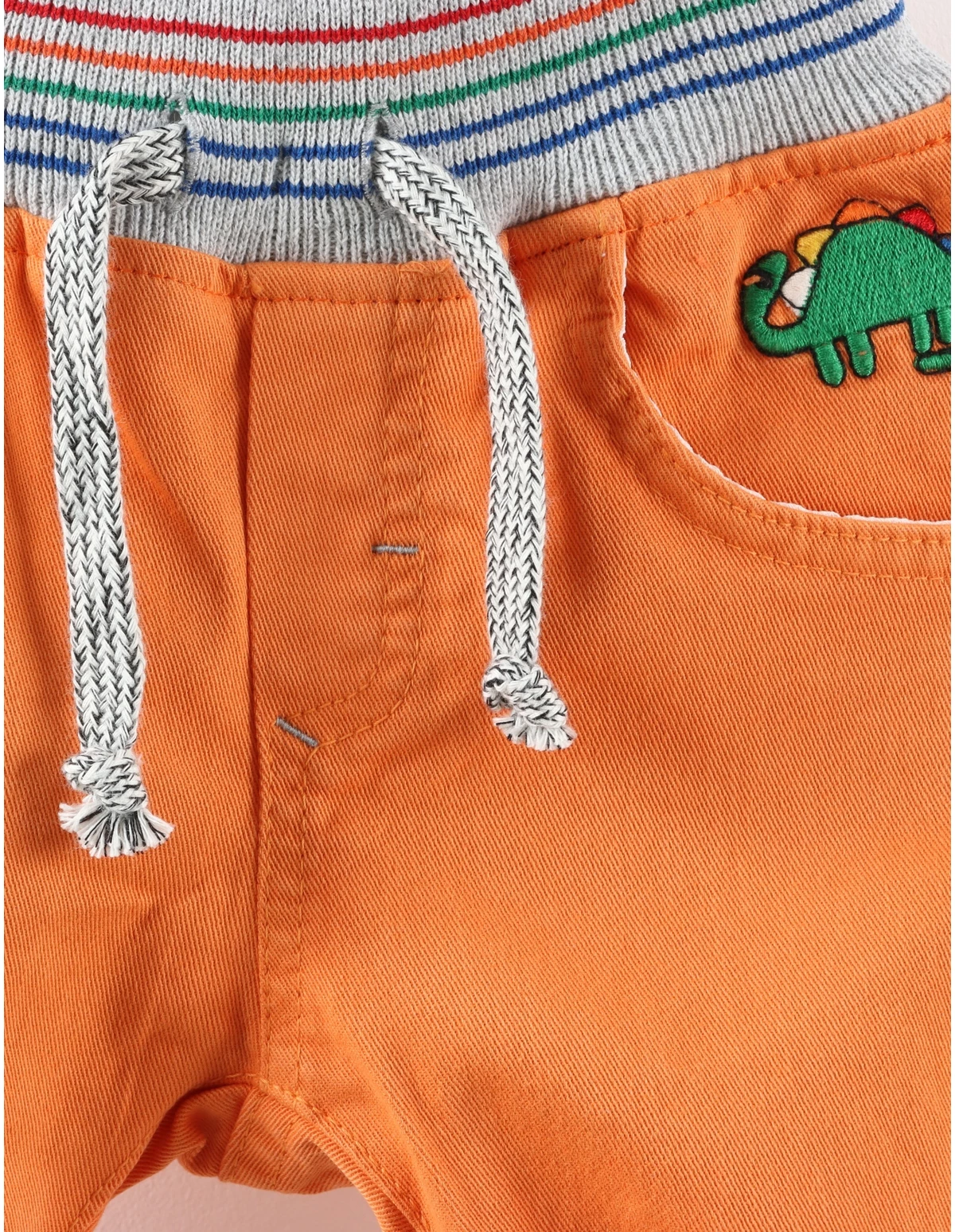 Pantaloni de blug dino boys portocaliu