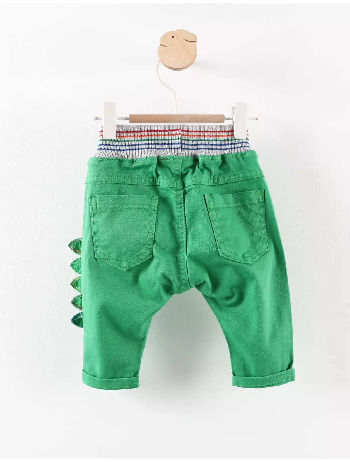 Pantaloni de blug dino boys verde