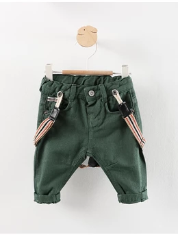 Pantaloni de blug Jaipur verde 1