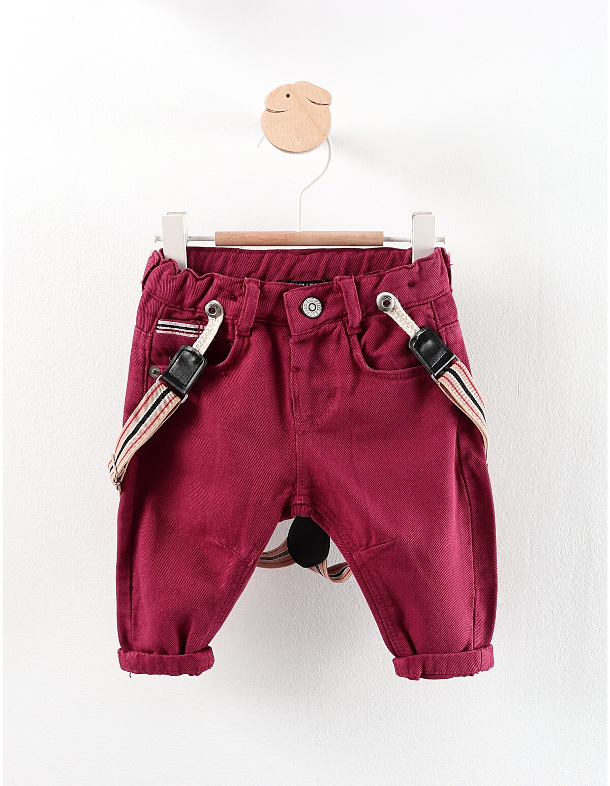 Pantaloni de blug Jaipur visiniu