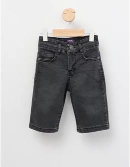 Pantaloni de blug Marius, gri-inchis
