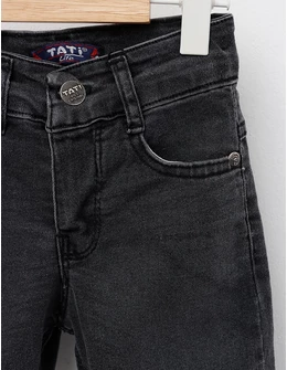 Pantaloni de blug Marius, gri-inchis