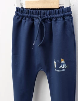 Pantaloni de trening Caribou Friends, albastru