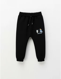 Pantaloni de trening Caribou Friends, negru