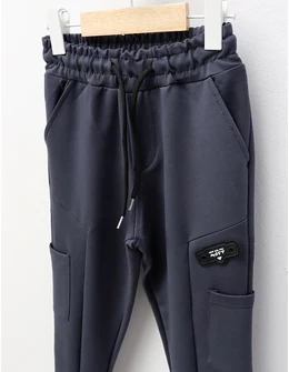 Pantaloni de trening Mike, gri inchis