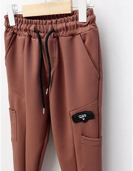 Pantaloni de trening Mike, maro