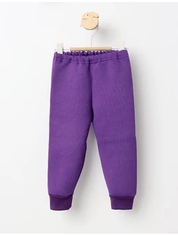 Pantaloni de trening vatuiti model mov