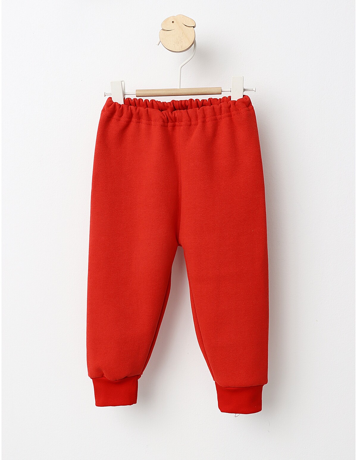 Pantaloni de trening vatuiti model rosu