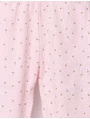 Pantaloni Flori de Musetel roz 2