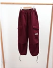 Pantaloni imblaniti, Cargo Ainck Tactics, burgundy picture - 1