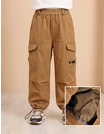 Pantaloni imblaniti, Cargo Ainck Tactics, maro picture - 1