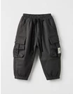 Pantaloni imblaniti Remus gri inchis picture - 2