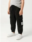 Pantaloni imblaniti Remus negru picture - 1