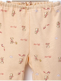 Pantaloni imprimati Ursulet si Ratusca M104 2