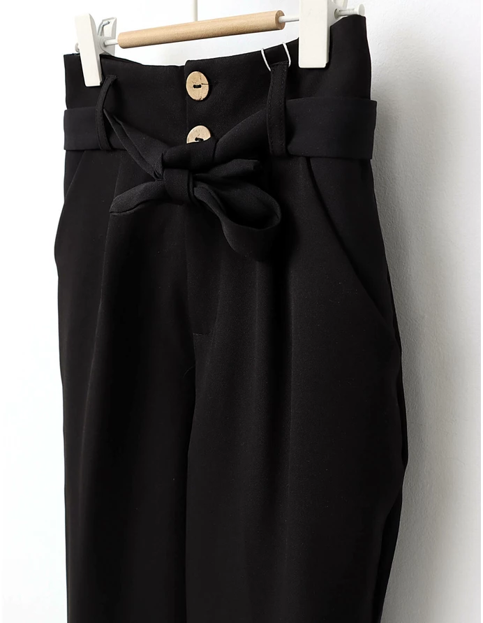 Pantaloni Navy Chic model negru picture - 2