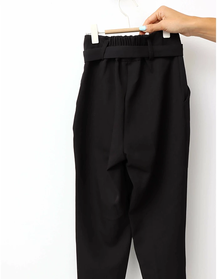 Pantaloni Navy Chic model negru picture - 3