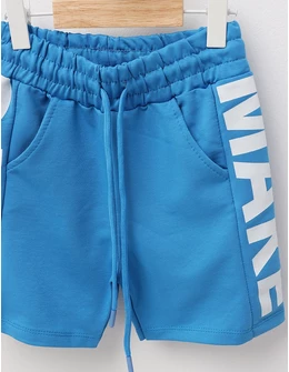 Pantaloni scurti Boys Make albastru