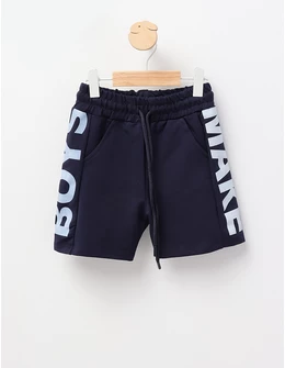 Pantaloni scurti Boys Make bleumarin
